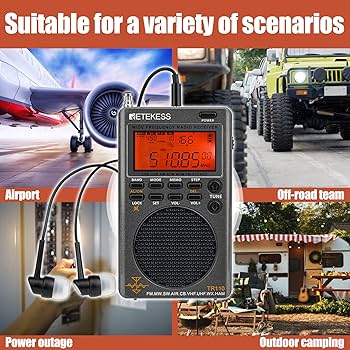レテケス　RETEKESS TR110 高性能マルチバンドラジオ Retekess TR110 FM/MW/SW/LSB/AIR/CB/VHF/UHF Portable Full
